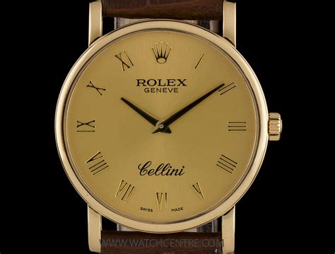 pre-owned rolex cellini from the 1940s with leather strap|used Rolex cellini 3803.